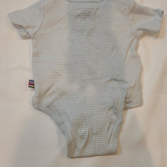 Magnetic Me Bodysuit Blue Striped 0-3 months - Picture 3 of 3